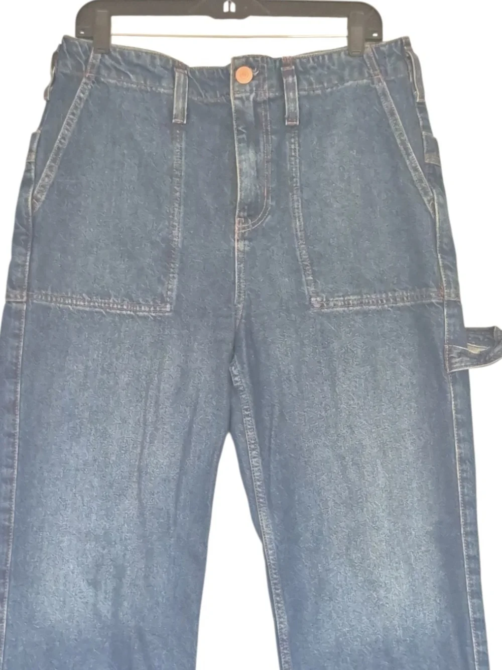 We The Free Major Leagues Mid-Rise Cuffed Jeans Sz 31 - Picture 4 of 7